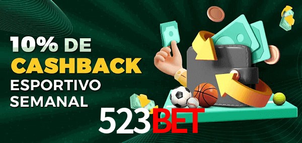 10% de bônus de cashback na 523bet